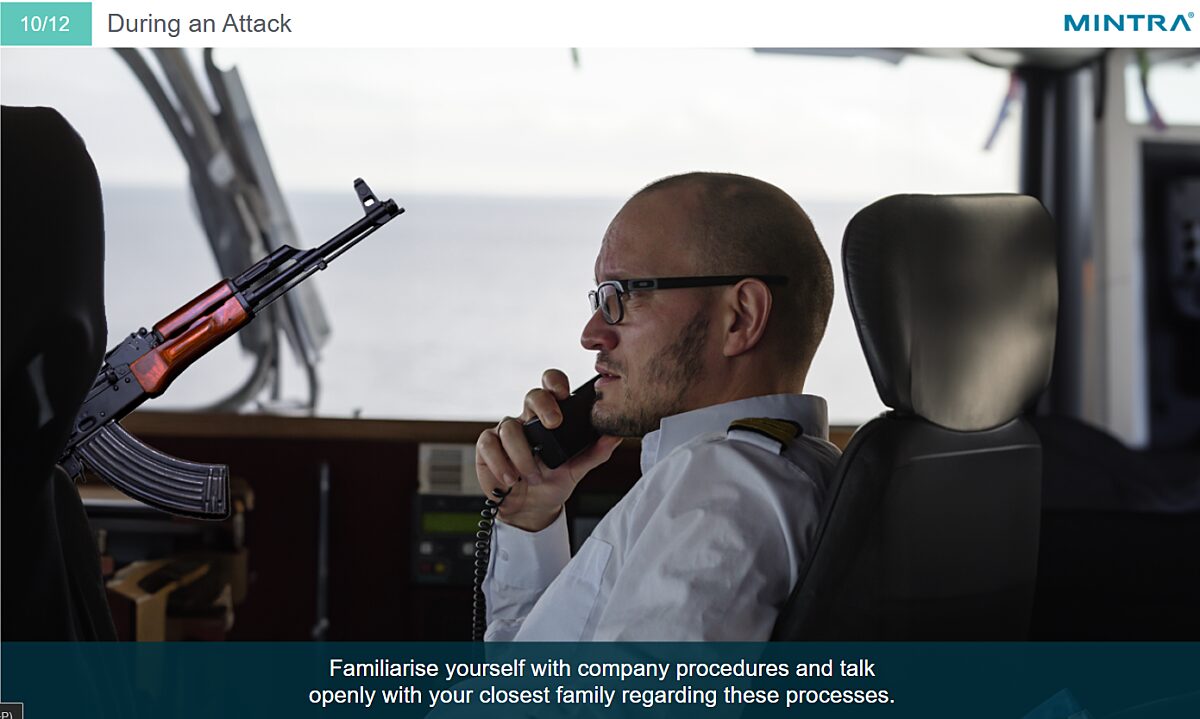 Ship Security training for crew with Designated Security Duties (STCW A-VI/6-2) Training 4
