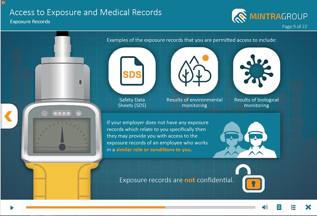 Access to Exposure and Medical Records (US) Training