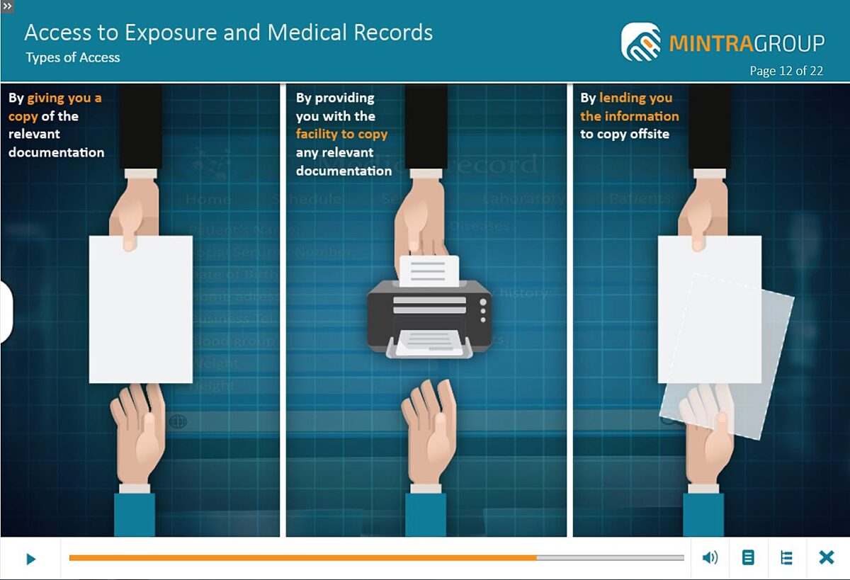 Access to Exposure and Medical Records (US) Training