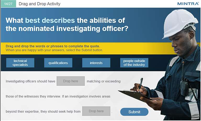 Accident & Incident investigation (Maritime) Training 4