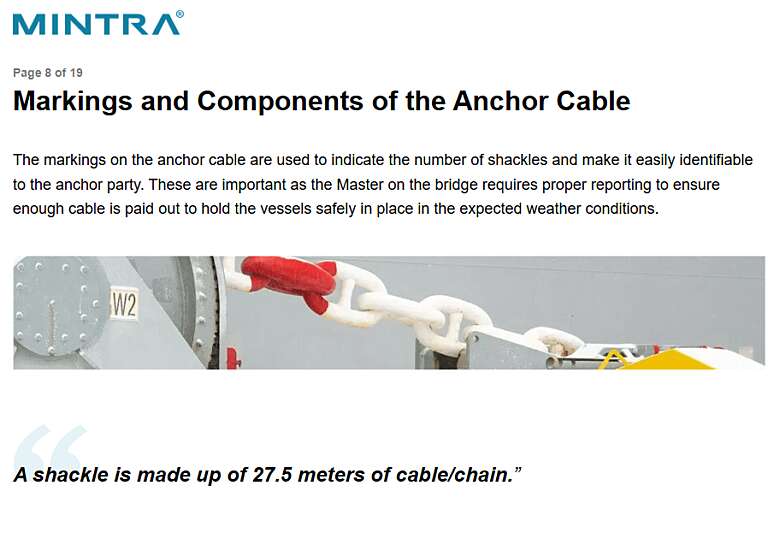 Anchoring - Operational Safety Training 3