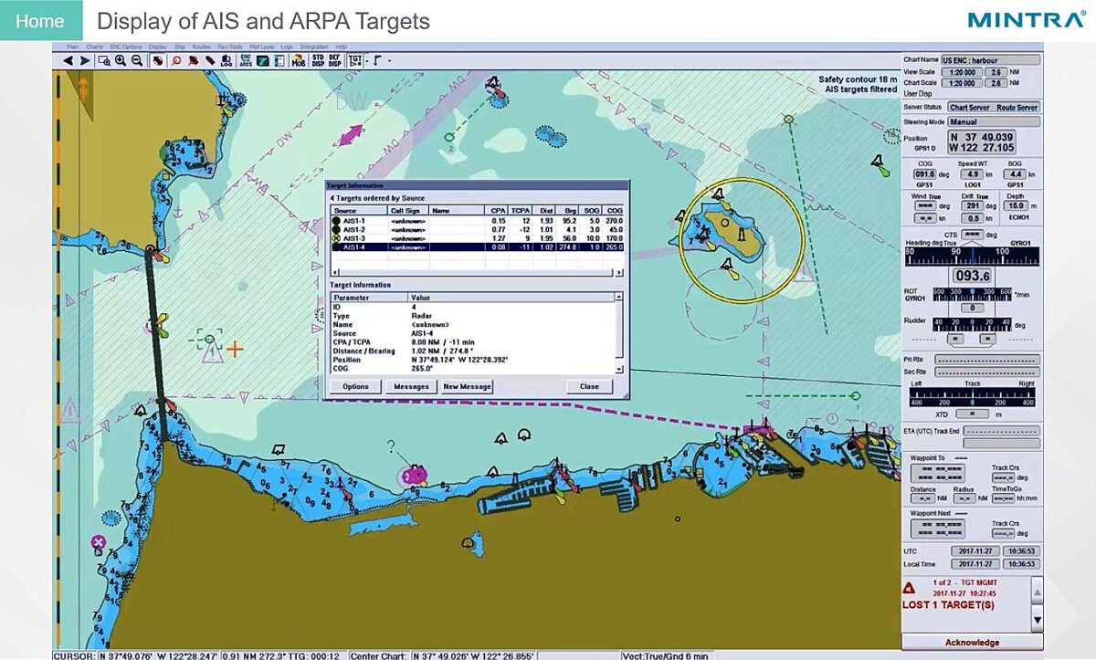Anschütz Synapsis ECDIS Training