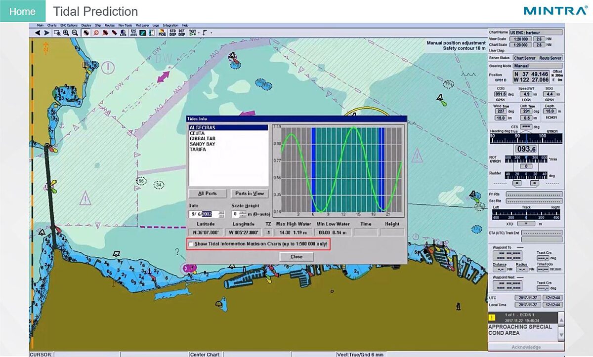 Anschütz Synapsis ECDIS Training