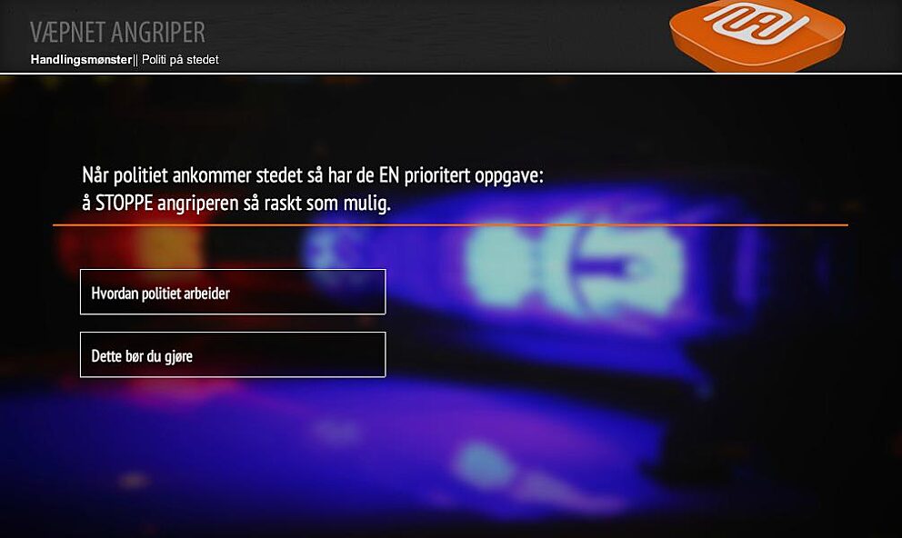 Armed Attacker - what do you do? Training