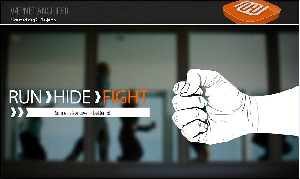 Armed Attacker - what do you do? Training