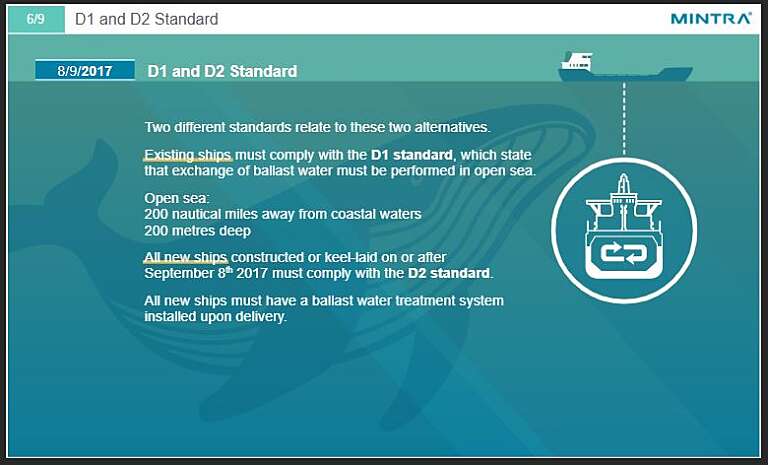 Ballast Water Management Training - DNV Certified 3