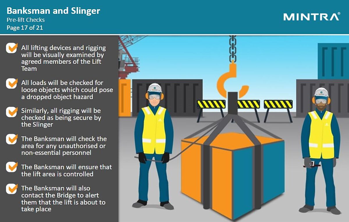 Banksman and Slinger Training