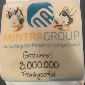 Celebrating 3 000 000 course registrations in TRAININGPORTAL