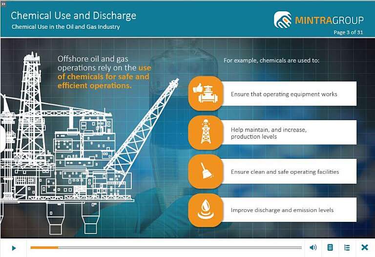 Chemical Use and Discharge Training
