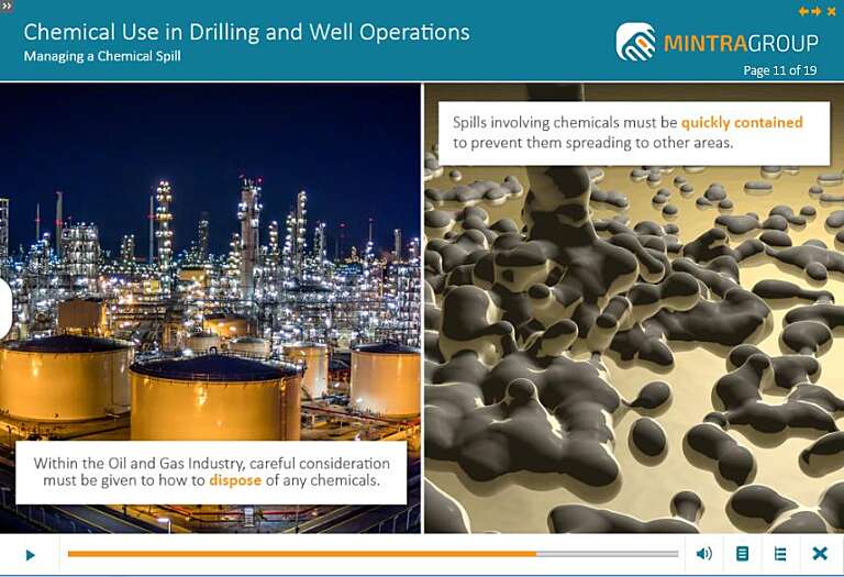 Chemical Use in Drilling and Well Operations Training