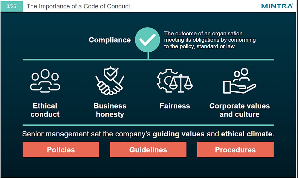 Code of Conduct Training 2