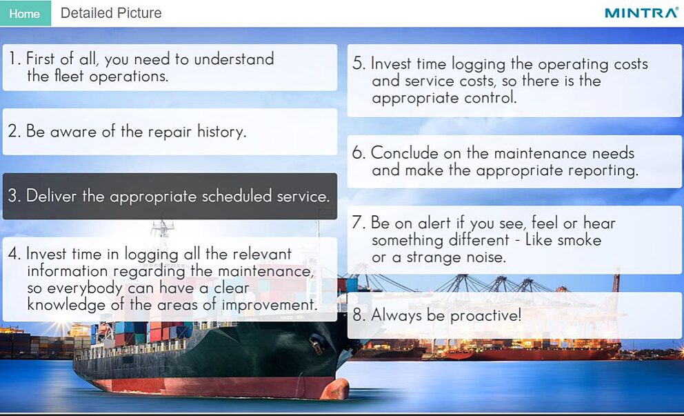 Cognitive Skills - Seafarer Information Ordering (Maritime) Training