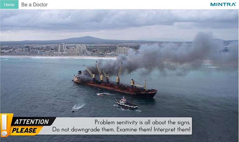 Cognitive Skills – Seafarer Problem Sensitivity (Maritime) Training