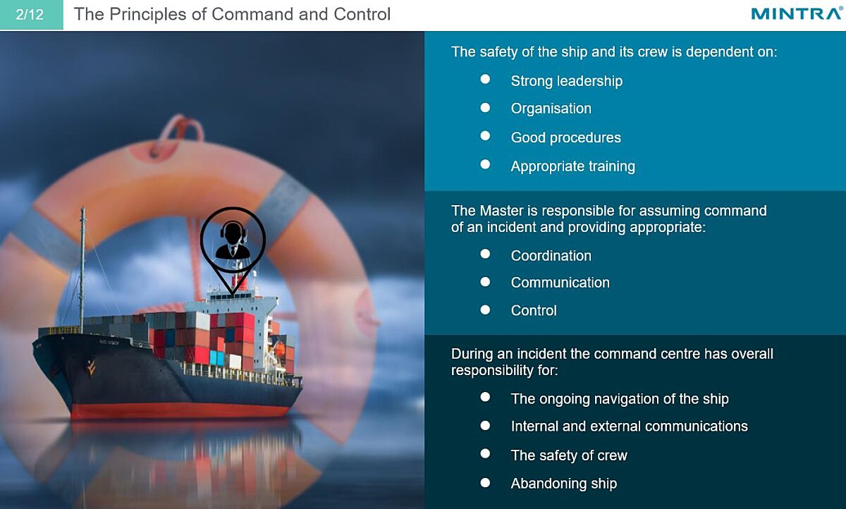 Command and Control of an Incident Training