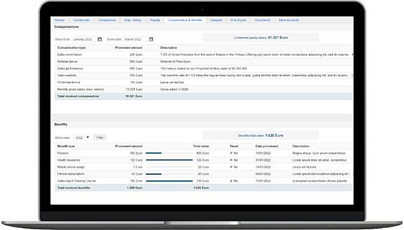 OCS HR Compensation & Benefits Module
