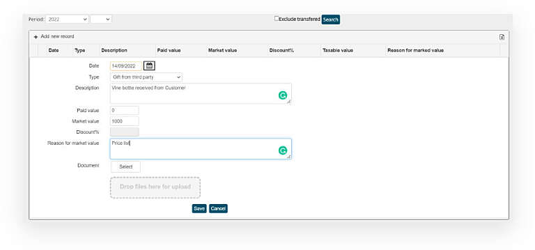 Compensation and benefit screenshot1