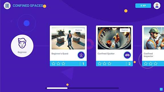 Confined Spaces Gamified English Version Training 2