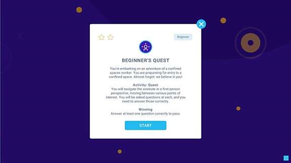Confined Spaces Gamified English Version Training 3