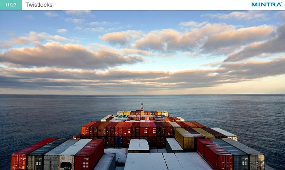 Container Lashing Safe Use and Inspection Training