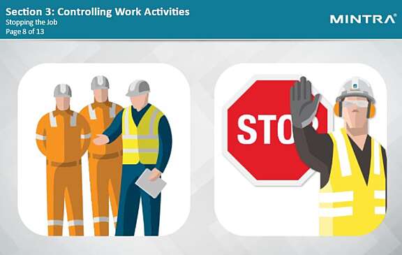 Control of Work: Awareness Level Training