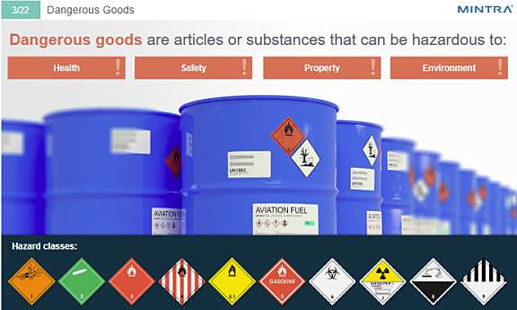 Dangerous Goods by Air Awareness Training - HCA Accredited 02