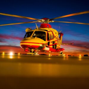 Emergency helicopter