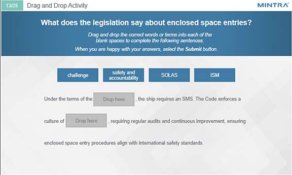 Enclosed Space Entry (Maritime) Training 4