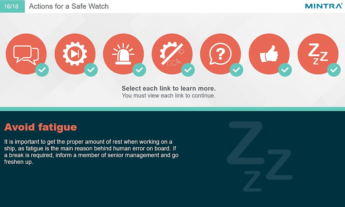 Engine Room Watchkeeping Training