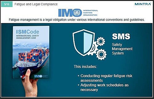 Fatigue Management (Maritime) Training 2