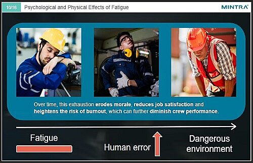 Fatigue Management (Maritime) Training 4