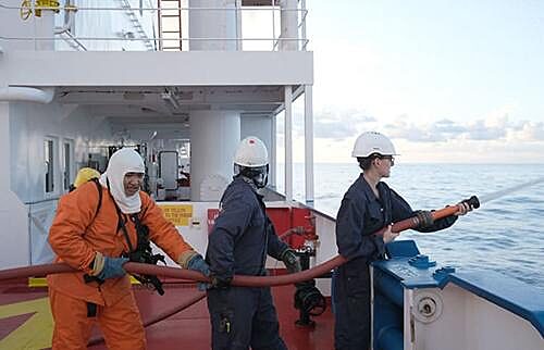 Fire Fighting on Ships Training