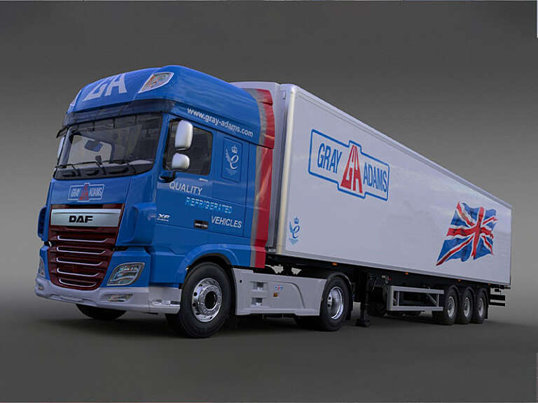 Gray and Adams truck