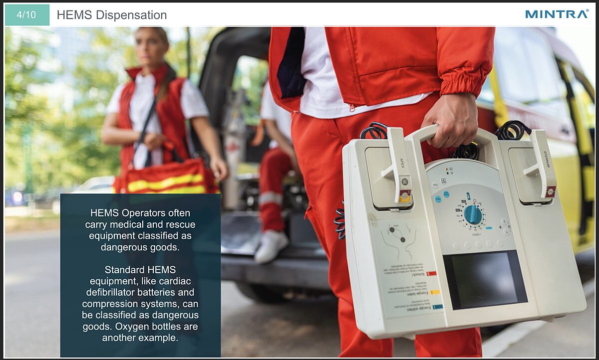Handling of Dangerous goods for HEMS operators Training 3