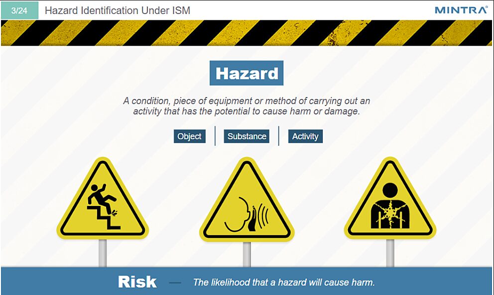 Hazard Identification (Maritime) Training 2