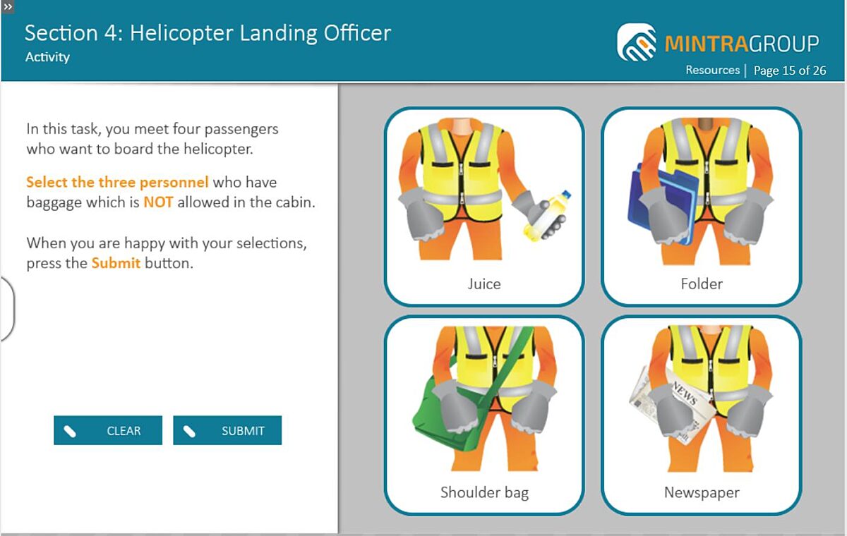 Helicopter Landing Officer (HLO) Training