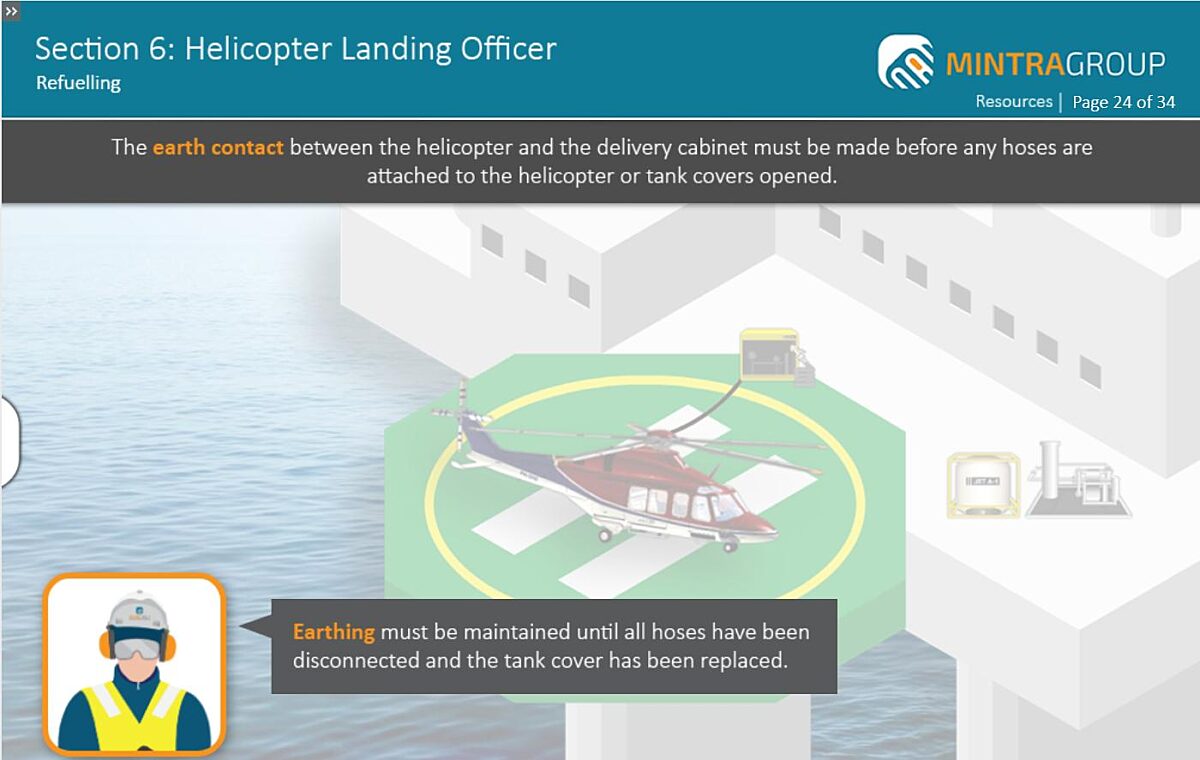 Helicopter Landing Officer (HLO) Training