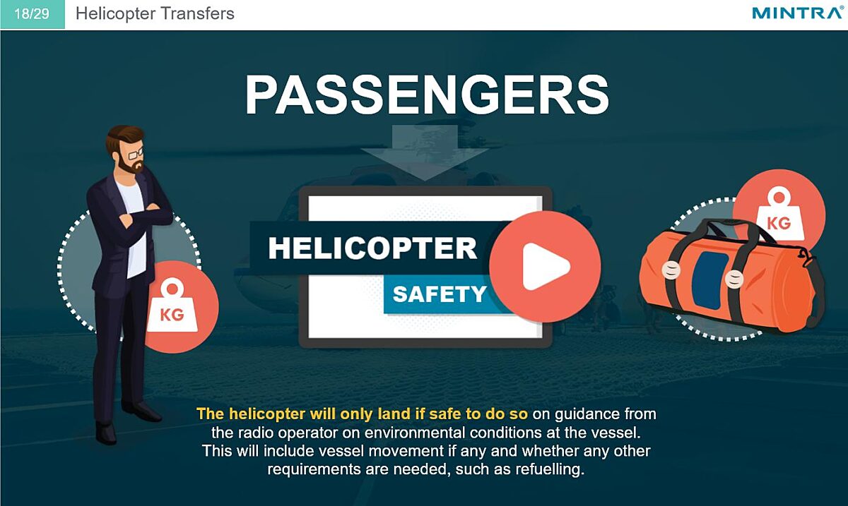Helicopter Operations at Sea Training