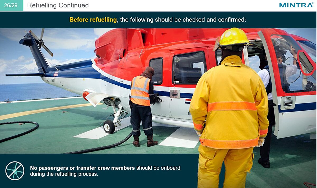 Helicopter Operations at Sea Training