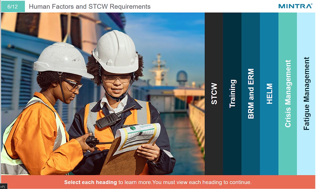 Human Factors (Maritime) Training 3