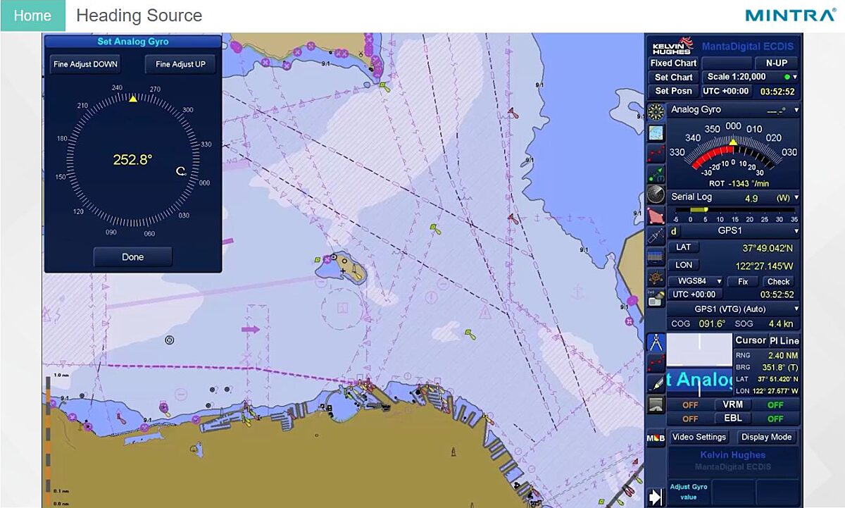 Kelvin Hughes Manta Digital ECDIS Training