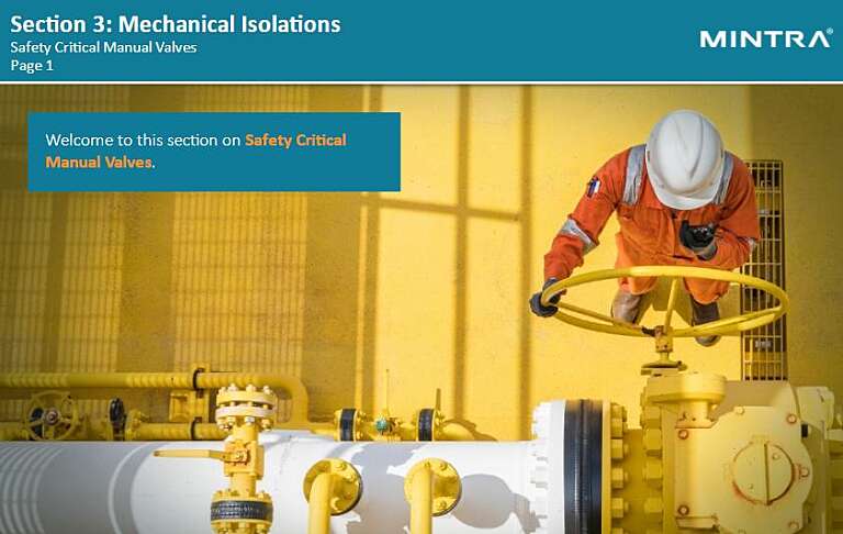 Mechanical Isolations Training