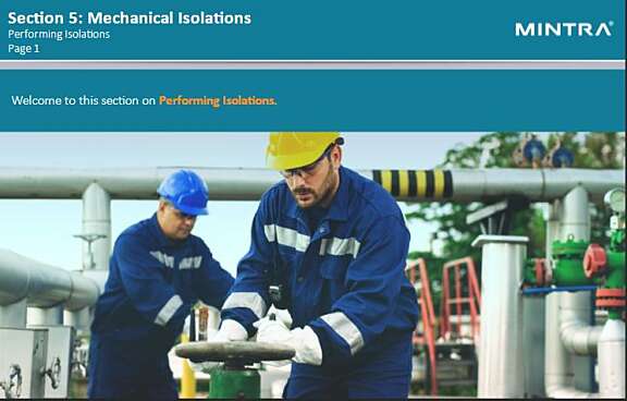 Mechanical Isolations Training