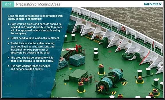 Mooring Safety Training - DNV Certified 3