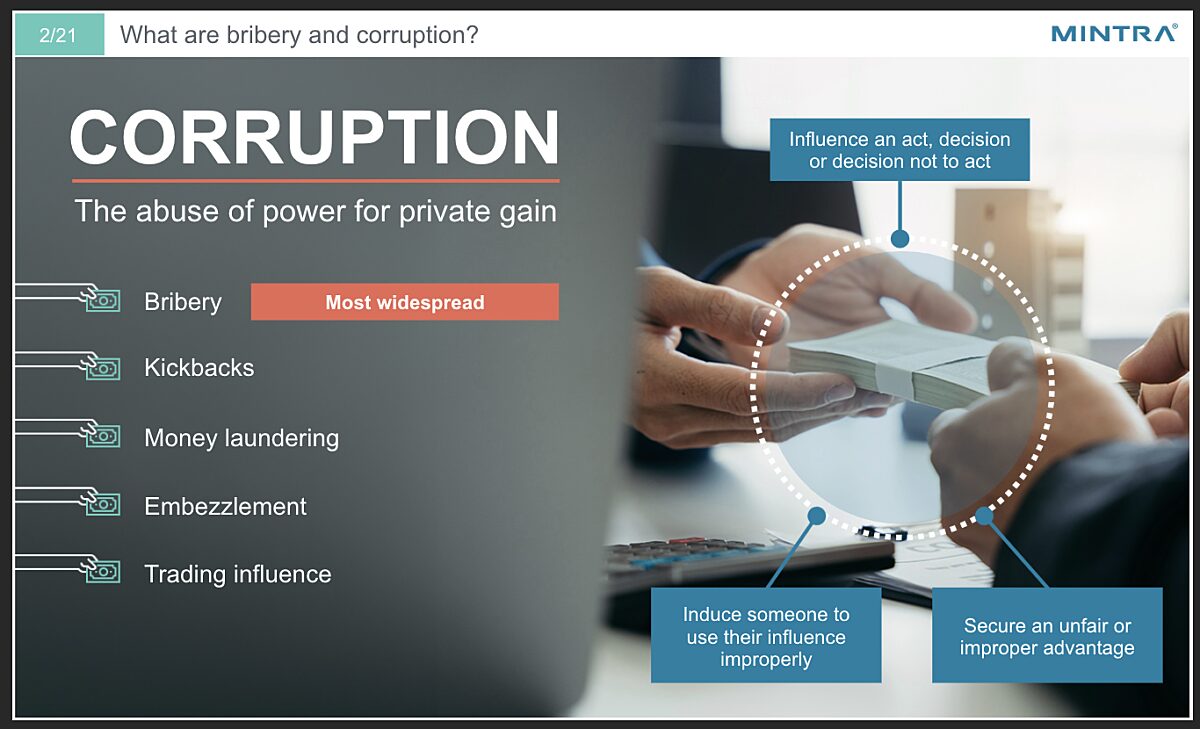 MTP 059 Preventing Bribery and Corruption Image 2