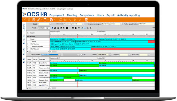 OCS HR Planning & Rotation Module