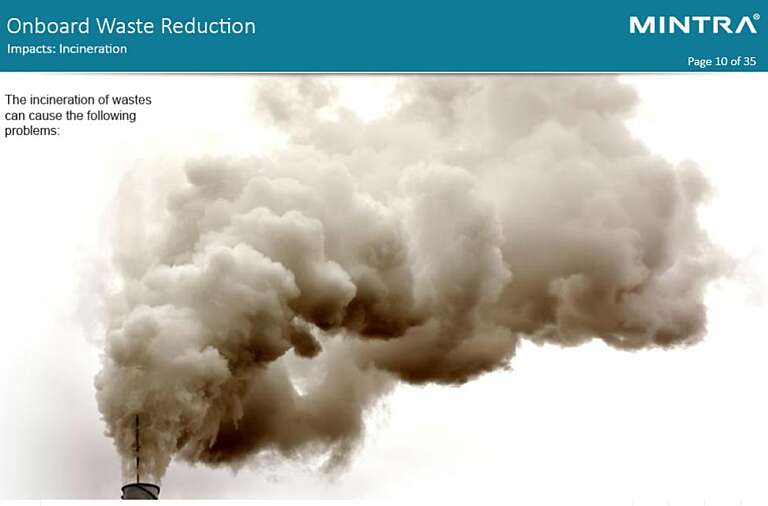 Onboard Waste Reduction Training