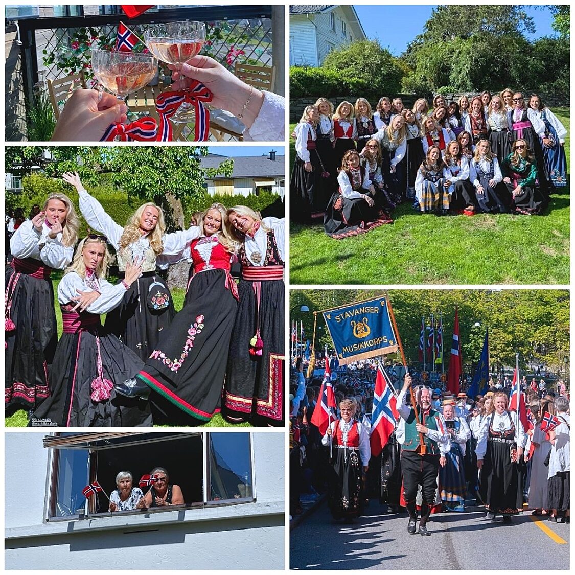 Our colleagues in Norway shared in the spirit of the day with folk costumes parades and communal gatherings
