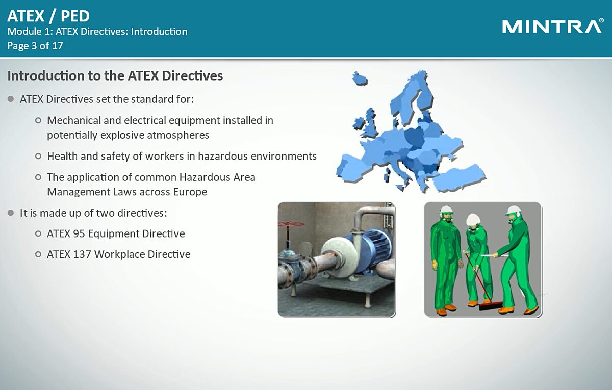 ATEX / PED Training 2