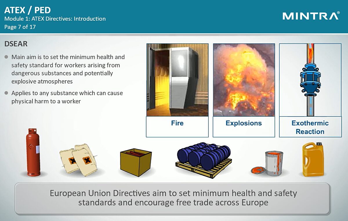 ATEX / PED Training 3