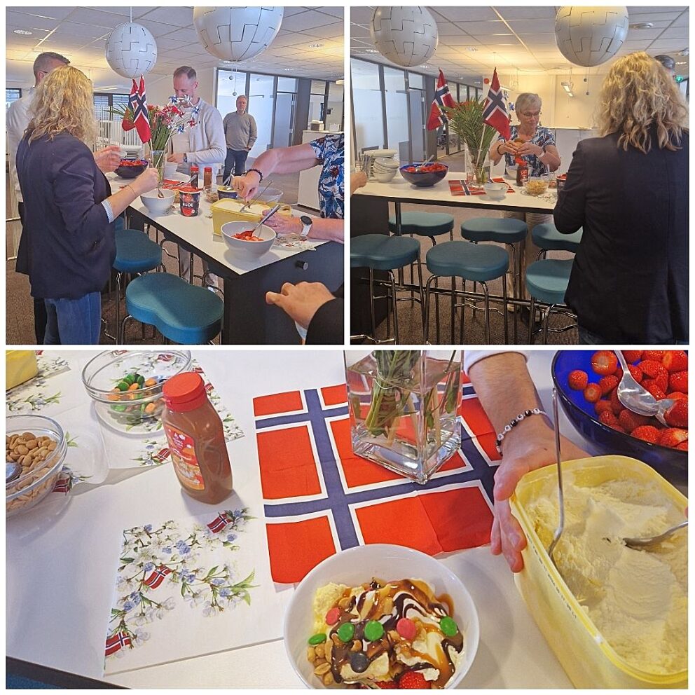 Photos from the celebrations in our Bergen office